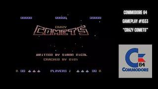 Crazy Comets (Commodore 64 / Gameplay #1033)