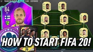 HOW TO START FIFA 20 ULTIMATE TEAM! STARTER PACKS, EARLY ACCESS & MORE!