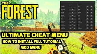 The Forest Ultimate Cheat Menu How To Install ModAPI Full Tutorial ( Easy To Use )