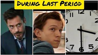 During Last Period In School Marvel Meme