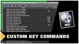 How to make Custom Key Commands in Logic Pro X (Tutorial)