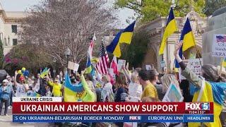 Ukrainian Americans Show Support