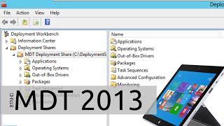 Deploy Windows to Surface Pro 3 using MDT 2013