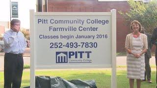 Pitt Community College to Expand to Farmville