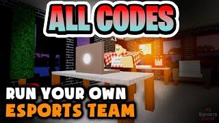 ROBLOX ALL WORKING Esports Empire CODES 