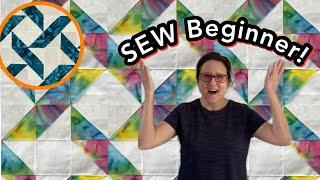BEGINNER Ribbon Star Quilt Tutorial 