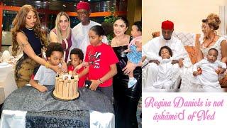 Regina Daniels is not āșĥämèɗ of her husband prince Ned Nwoko țřölls why