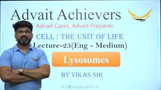 Cell The Unit of Life || Class XI English Medium || Lec 25 Lysosomos By Vikas Sir