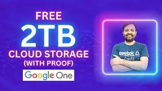 How to access GOOGLE ONE 2TB cloud storage free for a lifetime & register GOOGLE GEMINI AI Advanced