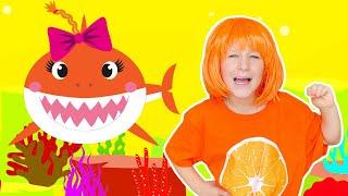 Акуленок танцы для детей | Песни для Детей | Anuta Kids Channel - детские песенки [RU]