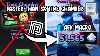 Best Infinity Mode AFK Gems Farm Macro, Faster than 3x Trial Chamber Anime Vanguard