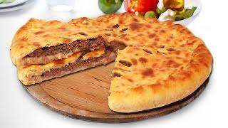 Осетинский пирог с мясом/Ossetian meat pie