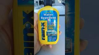 Rain X Glass Repellent Before/After #yukon #automobile #shorts #rainx #gmc