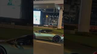 Увидел Литвина на Lamborghini Huracan в Дубай.