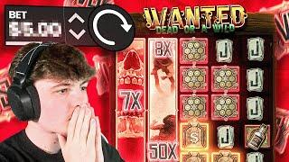 CHASING HUGE WINS ON WANTED DEAD OR A WILD!