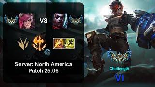 Vi Jungle vs Ekko - NA Challenger - Patch 25.06
