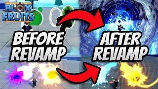 All New Blox Fruits Before and After Revamp! | Blox Fruits Update 18 