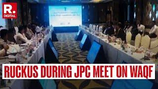 JPC Meet On Waqf Disrupted By TMC MLA Kalyan Banerjee