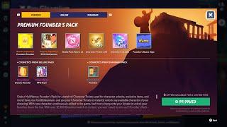 HOW TO GET PREMIUM FOUNDERS PACK IN MULTIVERSUS!