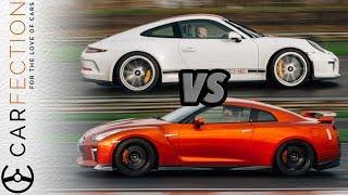 Porsche 911R Vs Nissan GT-R: Analogue Vs Digital - Carfection