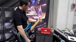 Burriss Amps Dirty Red NAMM 2010 - Billy Penn 300guitars.com