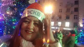 Luba Berger: Новый Год 2018 в Москве на Тверской улице; Moscow 2018 New Year;