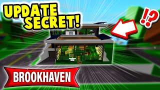 (OLD UPDATE) SECRET! in the NEW Brookhaven RP HOUSE! | Brookhaven Update!