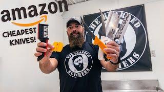 Pro Butchers Use The Cheapest Amazon Knives  | The Bearded Butchers