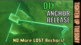 How To: SETUP AN ANCHOR RELEASE!!  No More LOST Anchors!!!!