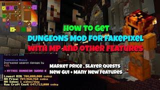 How to get Dungeons Mod in Fakepixel Skyblock #hypixel #skyblock #fakepixel