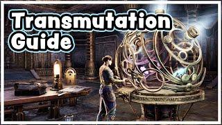 Beginner Guide to Transmutation - ESO - where and how to use the transmute station