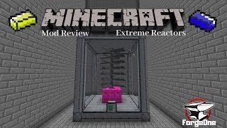 Minecraft Mod Review - Extreme Reactors - Turbine Set Up