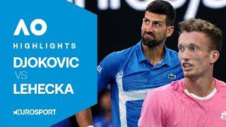 Novak Djokovic vs Jiri Lehecka | Round Four | Australian Open 2025 Extended Highlights 