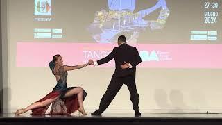 Michela Elicio Manuel Bianchi Finale European Tango Escenario Bellaria Igea Marina 2024 3° Posto