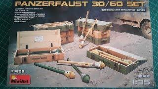 MiniArt #35253 Panzerfaust 30/60  set Unboxing & Review