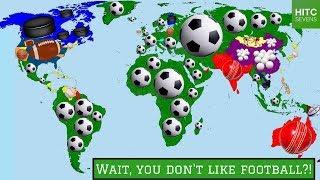 7 Countries Where Football Isn't the Most Popular Sport