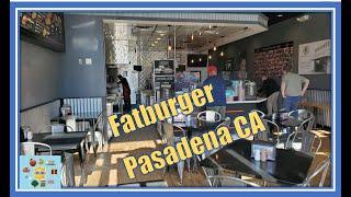 Fatburger Pasadena CA LA Restaurant in Campus Village PCC Pasadena Plaza King of Ramen