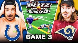 CHIMP MODE!  [Hilarious cheat chaos] | NFL Blitz 2003 Tournament Game 3