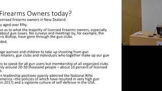 Gun policy in New Zealand after the Christchurch massacre -  Dr Marie Russell & Dr Hera Cook