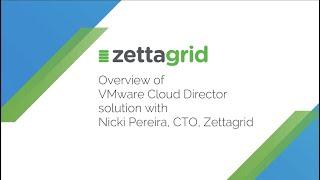 Zettagrid: Cloud Services Portal Powered by VMware Cloud Director