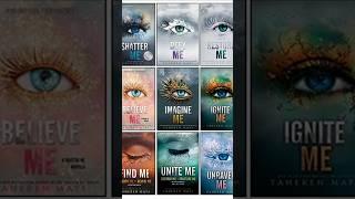 SHATTER ME BOOK SERIES #bookrecommendations #booktok