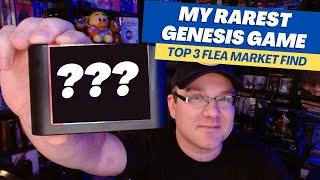 My Rarest Sega Genesis Game - Top 3 Flea Market Finds of All Time