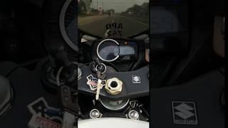 Suzuki GSX-R 600 power in 10 sec 68 -198 km/h