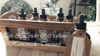 Tips & Tricks for Crafting Homemade Tinctures | Plant Spirit Medicine