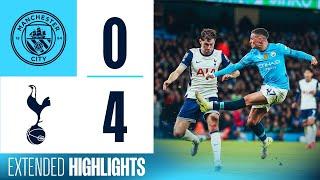 EXTENDED HIGHLIGHTS | MAN CITY 0 - 4 TOTTENHAM | Defeat at the Etihad