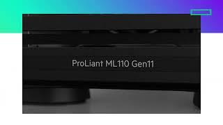 HPE ProLiant ML110 Gen11 virtual tour animated video