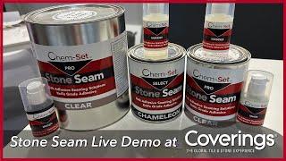 Stone Seam Live Demonstration - Coverings 2023