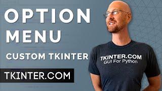 Option Menu - Tkinter CustomTkinter 18