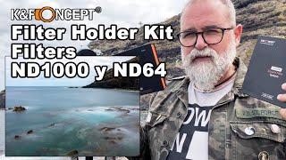 K&F Concept Filter Holder Review ND64 and ND1000 filters - IN ENGLISH