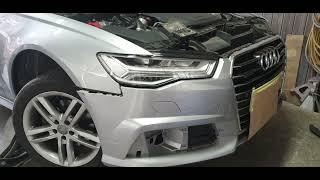 How to remove audi a6 front bumper